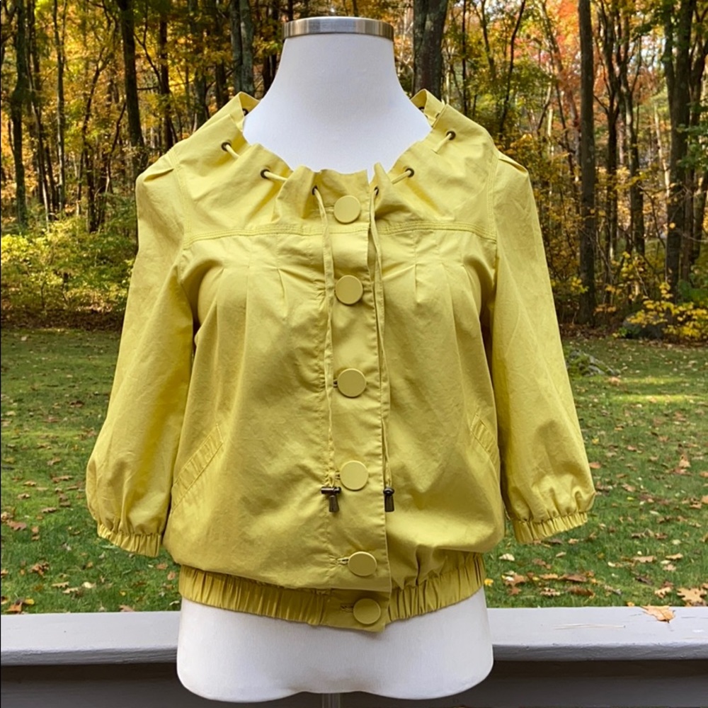 Luii Lightweight Drawstring Collar Lined Jacket S - image 7